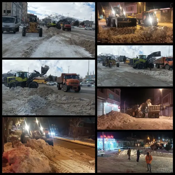 عملیات بررفروبی نمک پاشی و